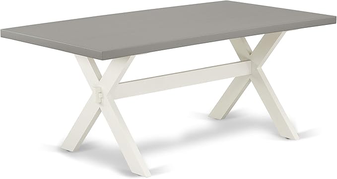 East West Furniture X097EL207-7 7 Piece Dining Room Table Set Consist of a - Image 3
