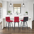 Armen Living Vienna Modern Swivel 26" Counter Height Barstool by ArmenLiving