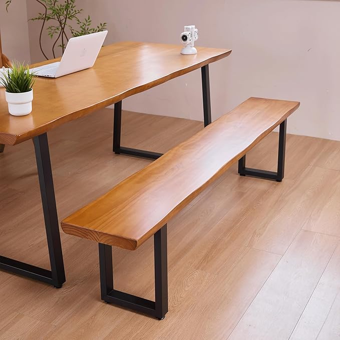 Durable Solid Wood Top Bench - Image 6