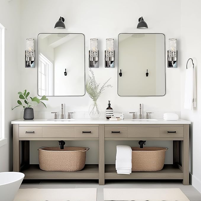 ANDY STAR 36”x48”Brushed Nickel Mirror - Image 8