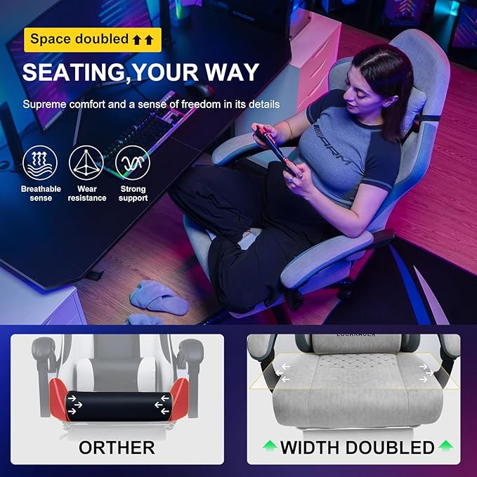 GTPLAYER Gaming Chair, Computer Office Chair - Image 3