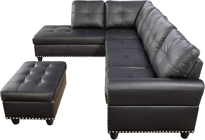 Ball & Cast 98" L Shaped Sectional Couch - Image 14