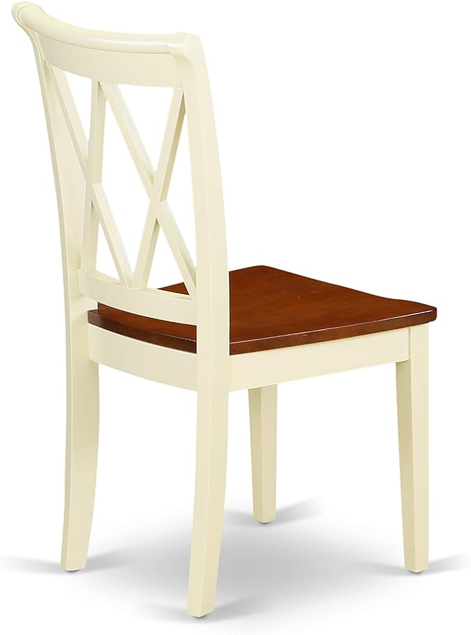 East West Furniture DOCL7-BMK-W 7 Piece Dining Room Furniture Set Consist of a - Image 10