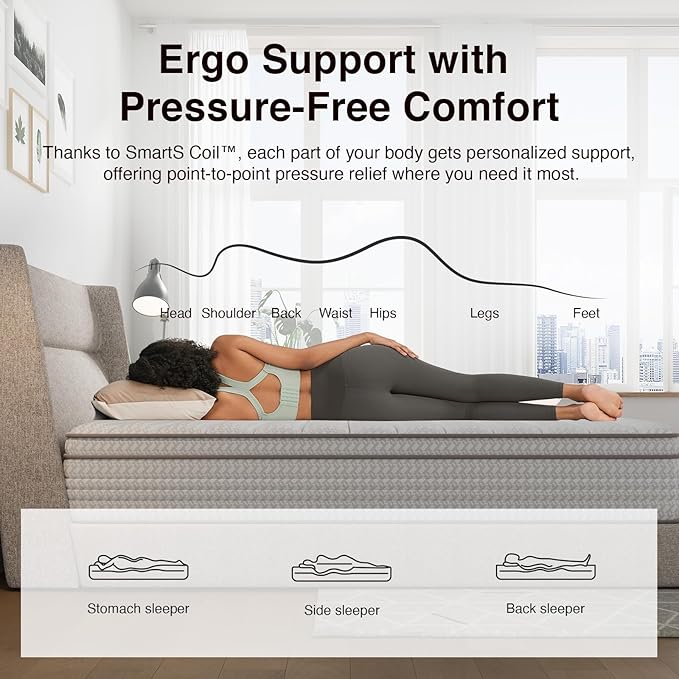 Novilla Full Size Mattress, 14 Inch Full Mattresses in a Box - Image 3