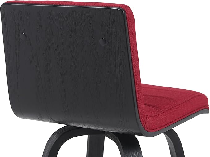 Armen Living Vienna Modern Swivel 26" Counter Height Barstool - Image 6