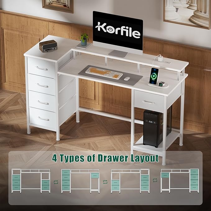 55 Inch Computer Gaming Desk - Image 6