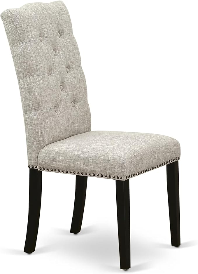 East West Furniture V677EL635-6 6 Piece Dining Table Set Contains a Rectangle - Image 10