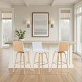 Armen Living Vienna Modern Swivel 30" Bar Height Barstool by ArmenLiving