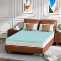 FDW | 5" Full Mattress + 3" Cooling Mattress Topper | Gel Memory Foam | Medium by FDW