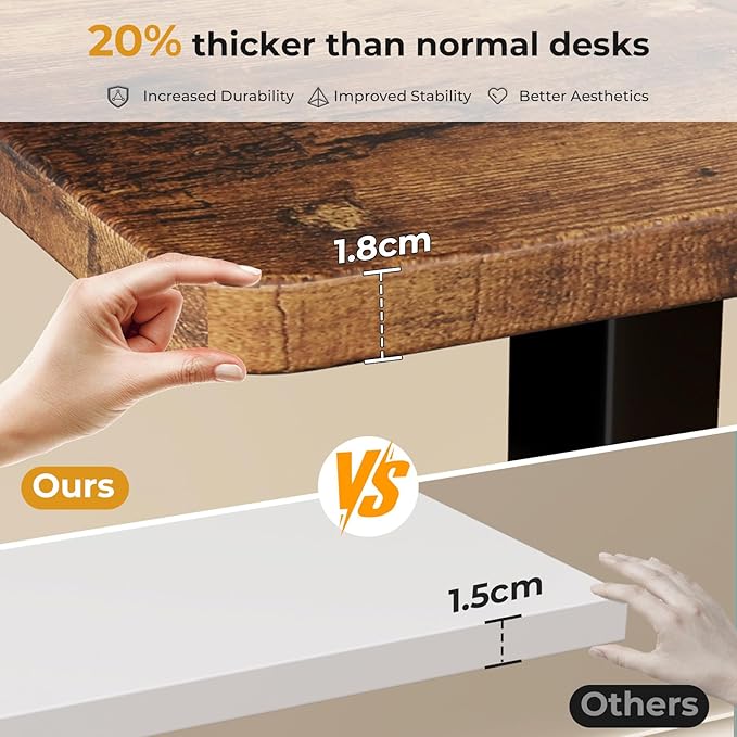 JOY worker Small Electric Standing Desk - Image 6