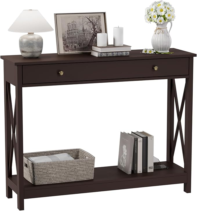 Treocho Black Console Table - Image 8