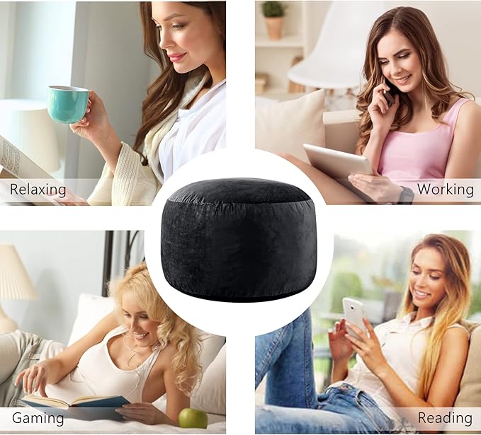 4 Ft Bean Bag Chairs for Adults/Teens - Image 8