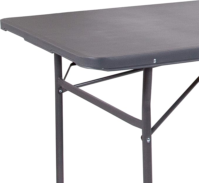 Flash Furniture 6' Rectangular Plastic Folding Event Table - Image 9