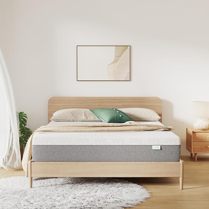 Novilla Mattress Queen Size, 14 Inch Gel Queen Memory Foam Mattress in a Box by Novilla