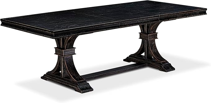 LESI9-SBB-21-9-Piece Dining Room Set Consists of a Modern Table and 8 Blue - Image 3