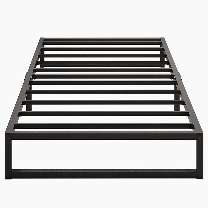 8 Inch Twin Bed Frames Heavy Duty Metal Twin Platform Bed Frame No Box Spring - Image 8