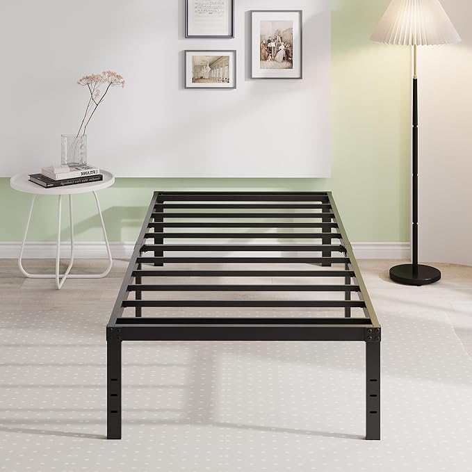 EMODA 14 Inch Twin XL Bed Frames No Box Spring Needed, Heavy Duty XL Twin Metal - Image 6