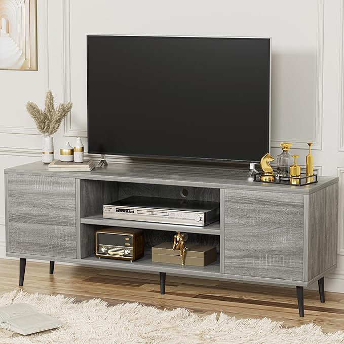 YESHOMY Modern TV Stand for 65" Television, Entertainment Center by SearchallYESHOMY