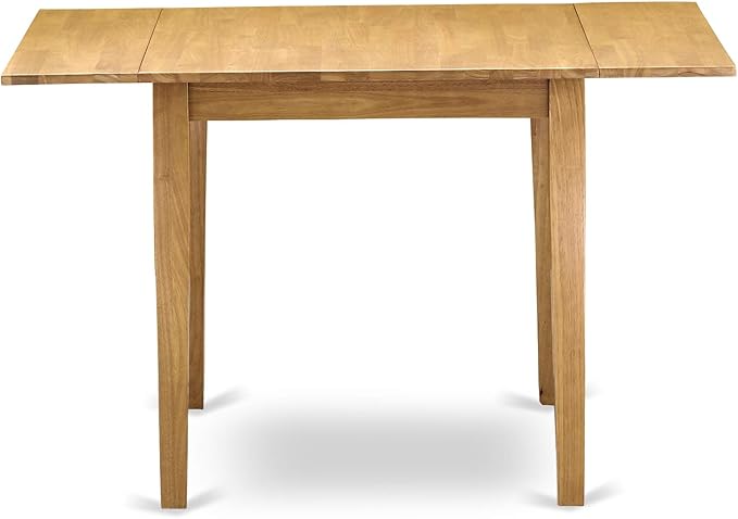 East West Furniture NDVA5-OAK-W 5 Piece Dining Room Furniture Set Includes a - Image 6
