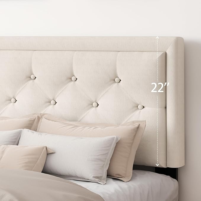 Queen Size Platform Bed Frame - Image 5