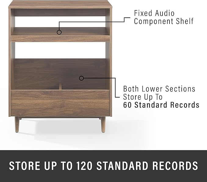 Crosley Furniture Liam Turntable Record Player Stand - Image 6