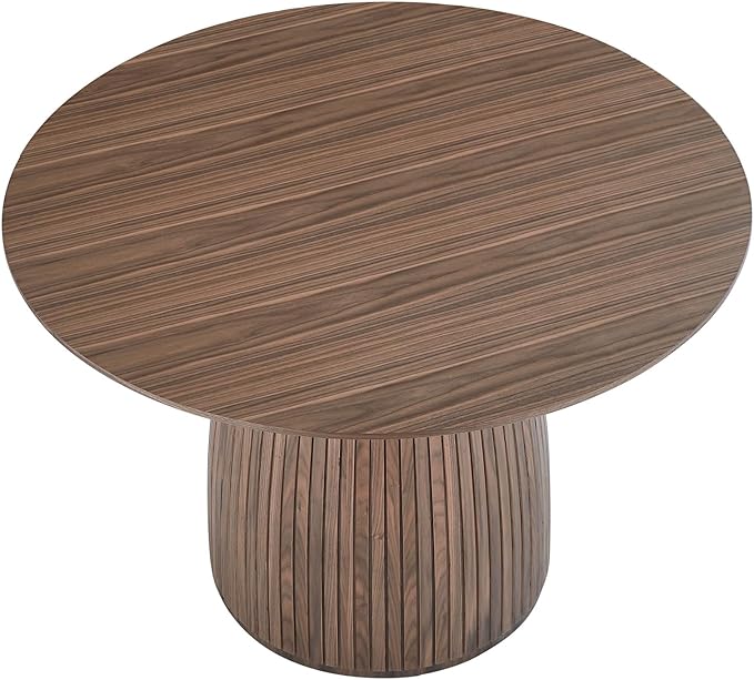Wooden Kitchen Round Dining Table - Image 4