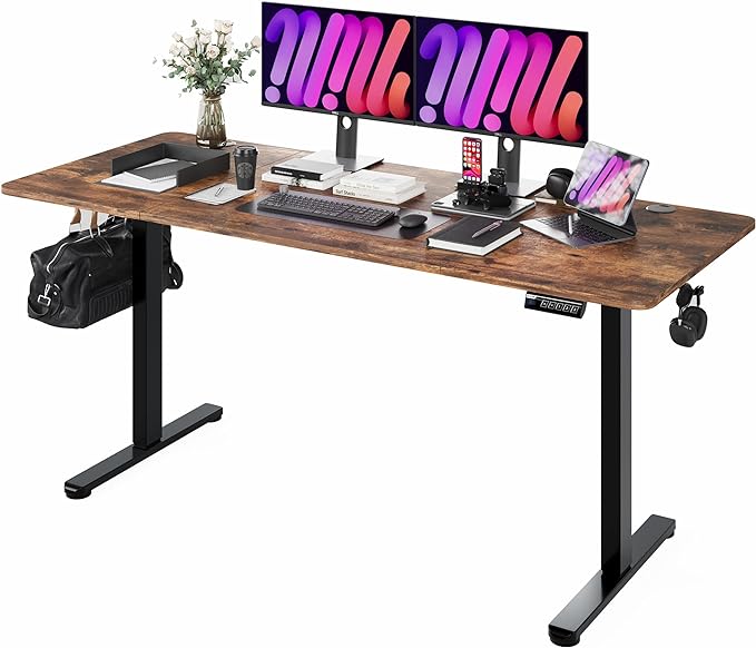 Monomi Electric Standing Desk, 71 x 31.5 inches Height Adjustable, Ergonomic by MONOMI