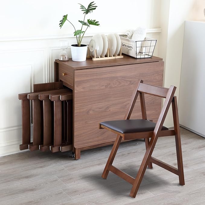 Folding Dining Chairs with Padded Seat Lightweight sillas para Fiestas - Image 7