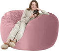 HABUTWAY Bean Bag Chair: Giant 4' Memory Foam Furniture Bean Bag Chairs by HABUTWAYMakeYourLifeComfortable