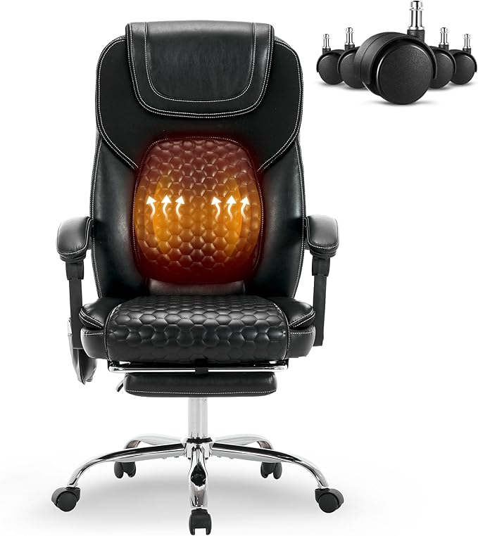 2-Pack Massage Office Chair - Image 9