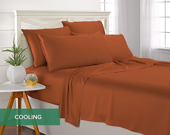 Twin Sheets by Pure Bamboo, Genuine 100% Organic Viscose Derived from Bamboo - Image 5