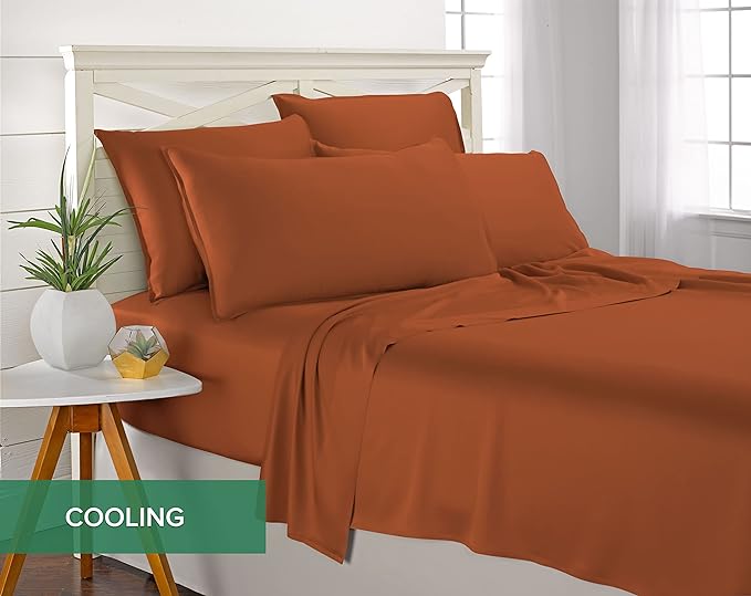 California King Sheets by Pure Bamboo, Genuine 100% Organic Viscose Derived - Image 5
