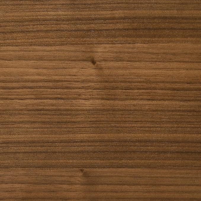 Armen Living Channell Mid Century Modern 5 Piece Walnut Wood Dining Table Set - Image 14