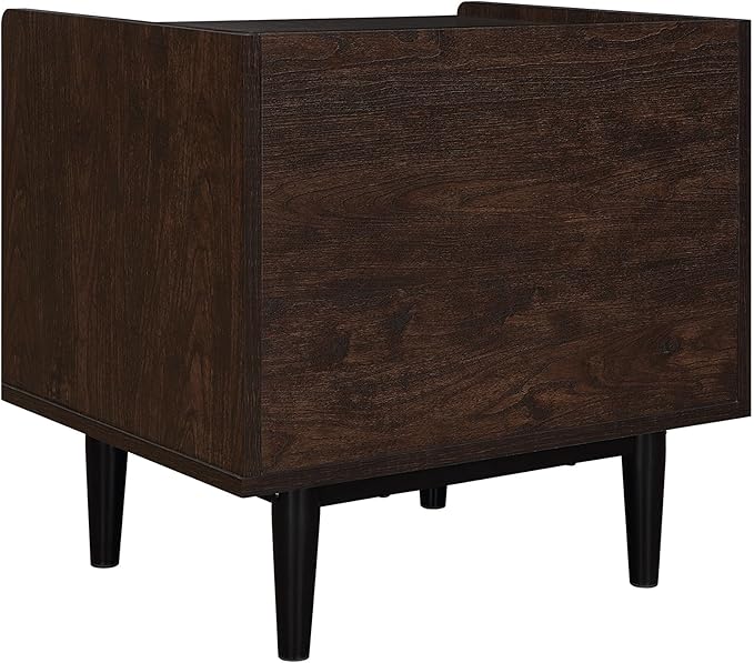 Manhattan Comfort Duane Modern Ribbed Nightstand, Bedside Table - Image 10