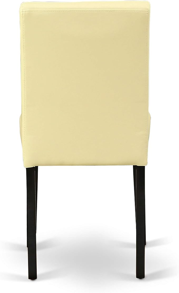 East West Furniture DUAB7-BLK-73 7 Piece Kitchen Table & Chairs Set Consist of - Image 9