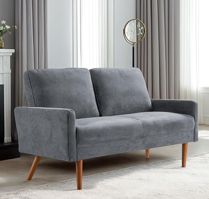 Kent 2 Piece Velvet Sofa and Loveseat Set, European Style - Image 9