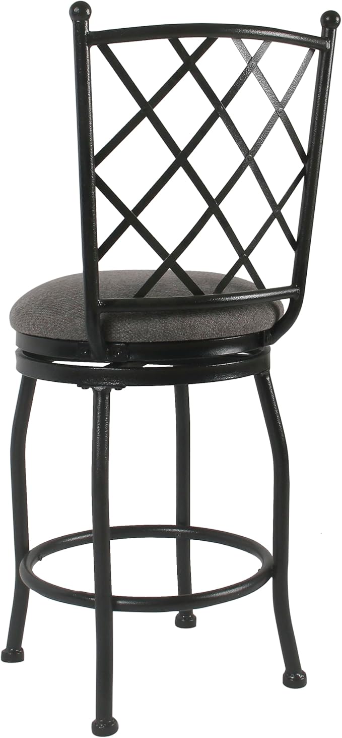 HomePop Home Decor | Metal Counter Height Bar Stools | 24" Bar Stools by HomePop