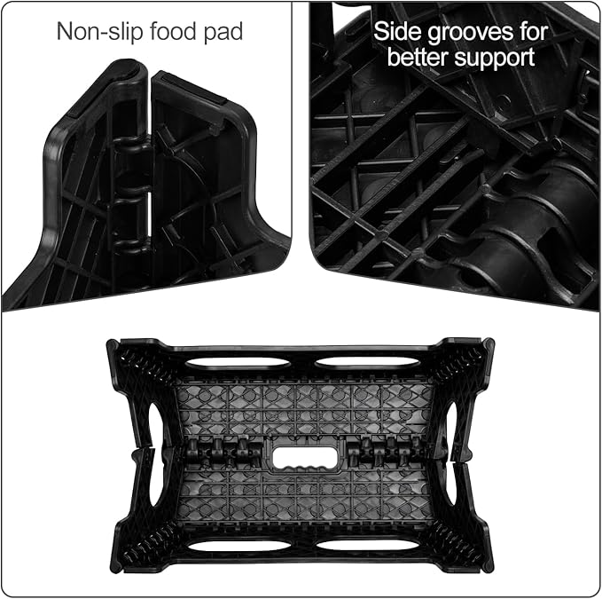 ACSTEP Foldable Step Stool for Kids and Adults, 15-Inch Extra Wide 9-Inch - Image 2
