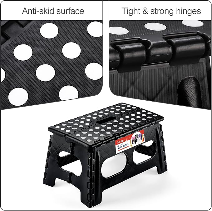 ACSTEP Foldable Step Stool for Kids and Adults, 15-Inch Extra Wide 9-Inch - Image 3