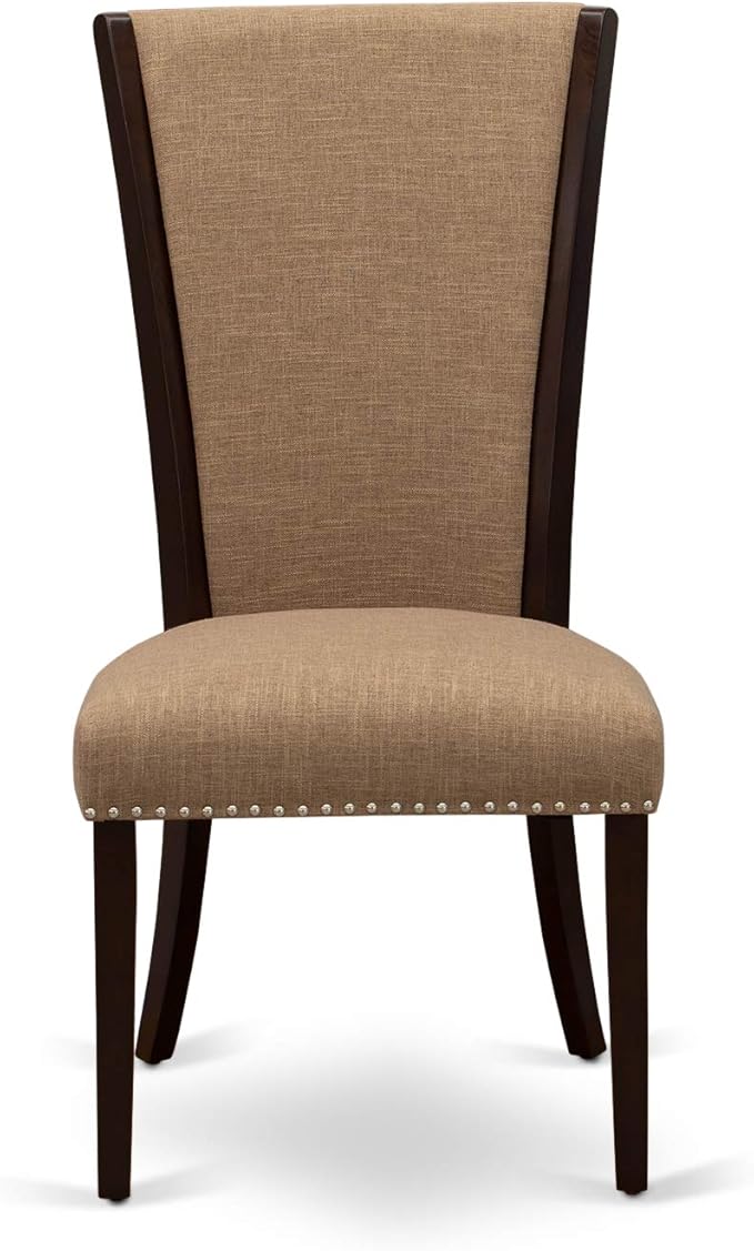 East West Furniture ANVE5-MAH-47 5 Piece Kitchen Table & Chairs Set Includes a - Image 7