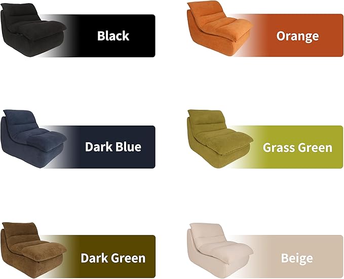 Bean Bag Chair - Memory Foam Bean Bag Chair - Image 8