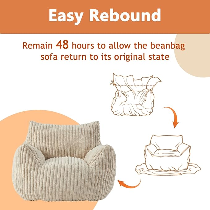 Giant Bean Bag Chairs for Adults - Image 9