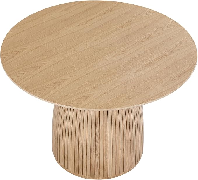 Wooden Kitchen Round Dining Table - Image 4