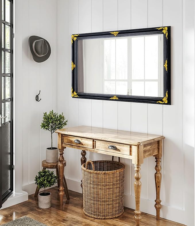 Vintage Mirror Wall Decor, Living Room Over Couch - Image 4