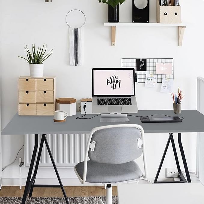 Kaboon 45.67"x23.62" Universal Table Top, Solid One-Piece Desktop, Reversible - Image 6