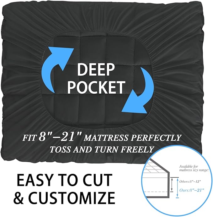 CYMULA King Size Mattress Topper - Image 6