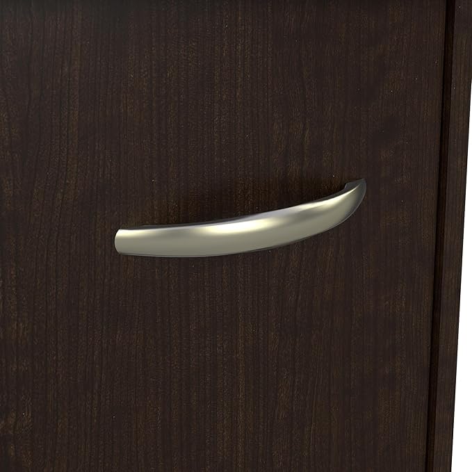 Bush Business Furniture Series C 3 Drawer Mobile File Cabinet in Mocha Cherry - Image 7