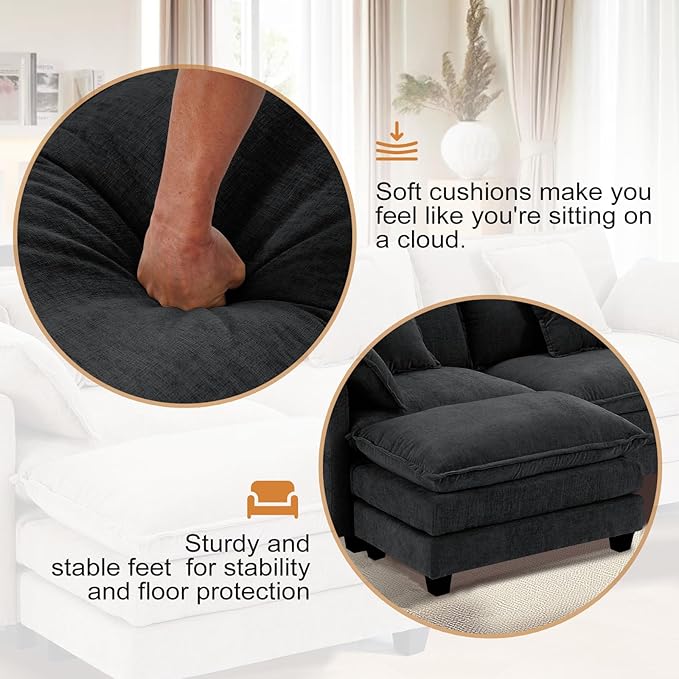 Furniliving Oversized Accent Chairs - Image 3