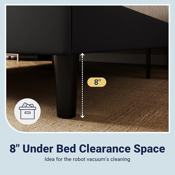 Allewie Queen Size Platform Bed Frame - Image 6