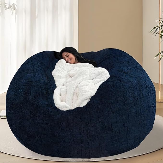 BCU Oversized Bean Bag Cover Comfy Beanbag Chair by BCU